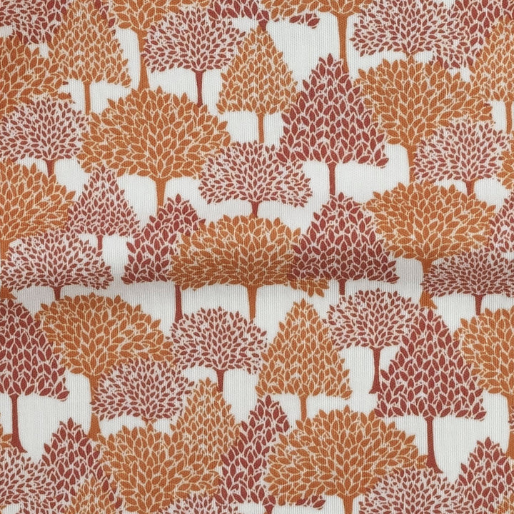 topstitch tank + relaxed short set | orange forest | organic cotton interlock