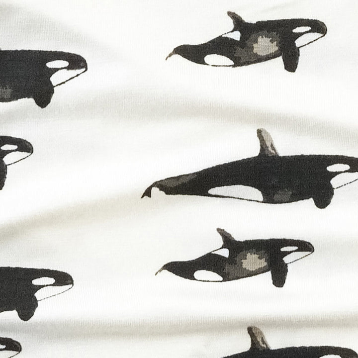 long sleeve button front pocket dress | orcas | bamboo