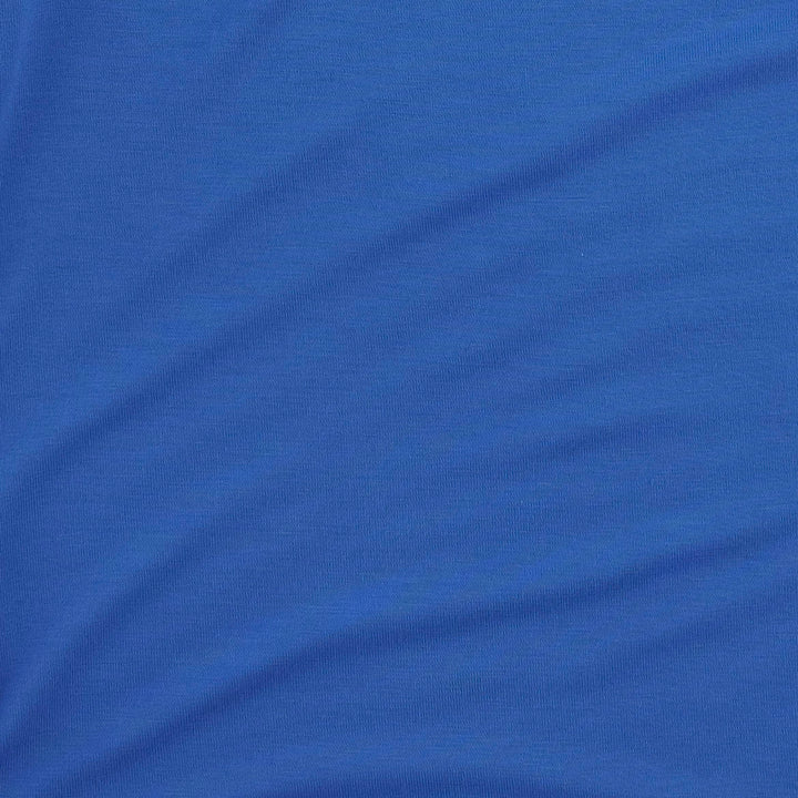 long sleeve two way zipper footie | palace blue | bamboo