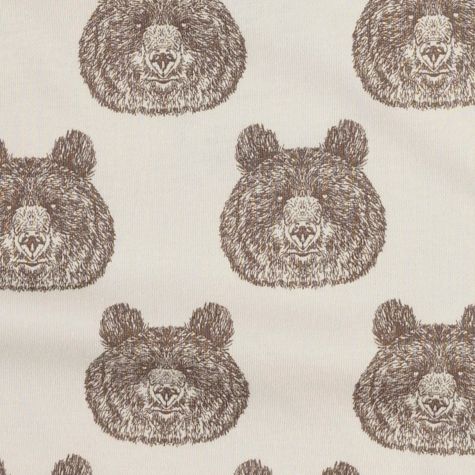 bear bath robe | papa bear | organic cotton jersey