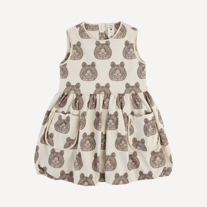 ida dress | papa bear | organic cotton jersey
