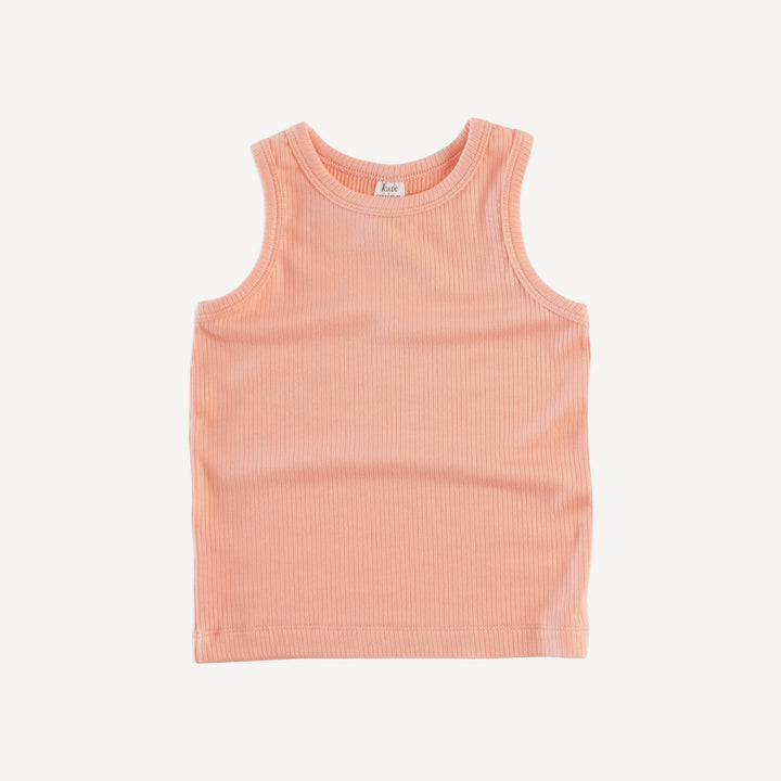 skinny tank | peach quartz | modal skinny rib