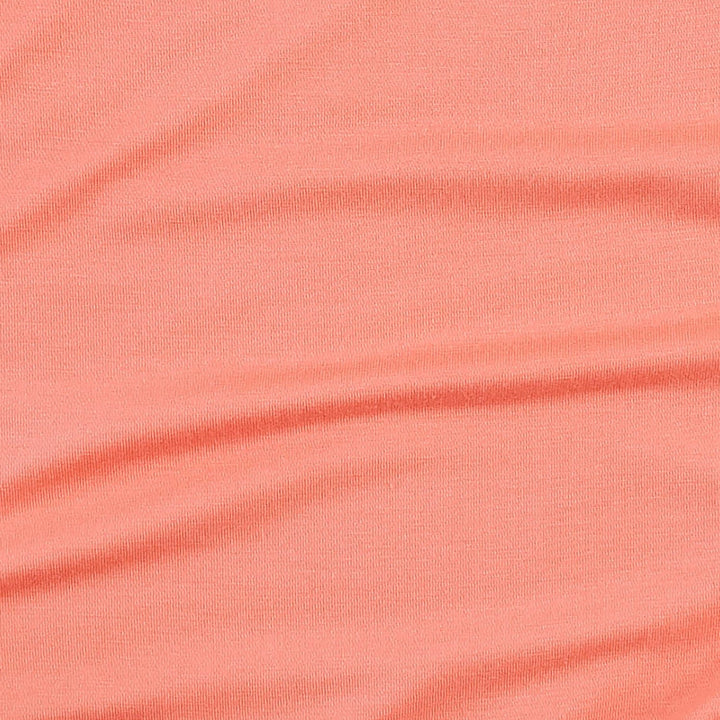 womens retro tie short jumpsuit | peach sorbet | bamboo