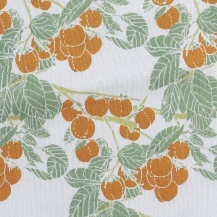 long sleeve two way zipper footie | persimmon | organic cotton interlock