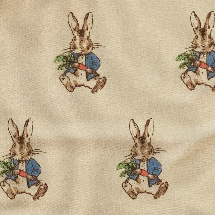 short sleeve lap neck bodysuit | peter rabbit | bamboo