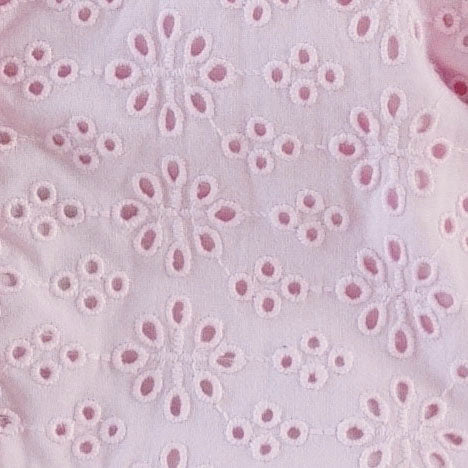 big ruffle bonnet | pink | organic cotton woven eyelet