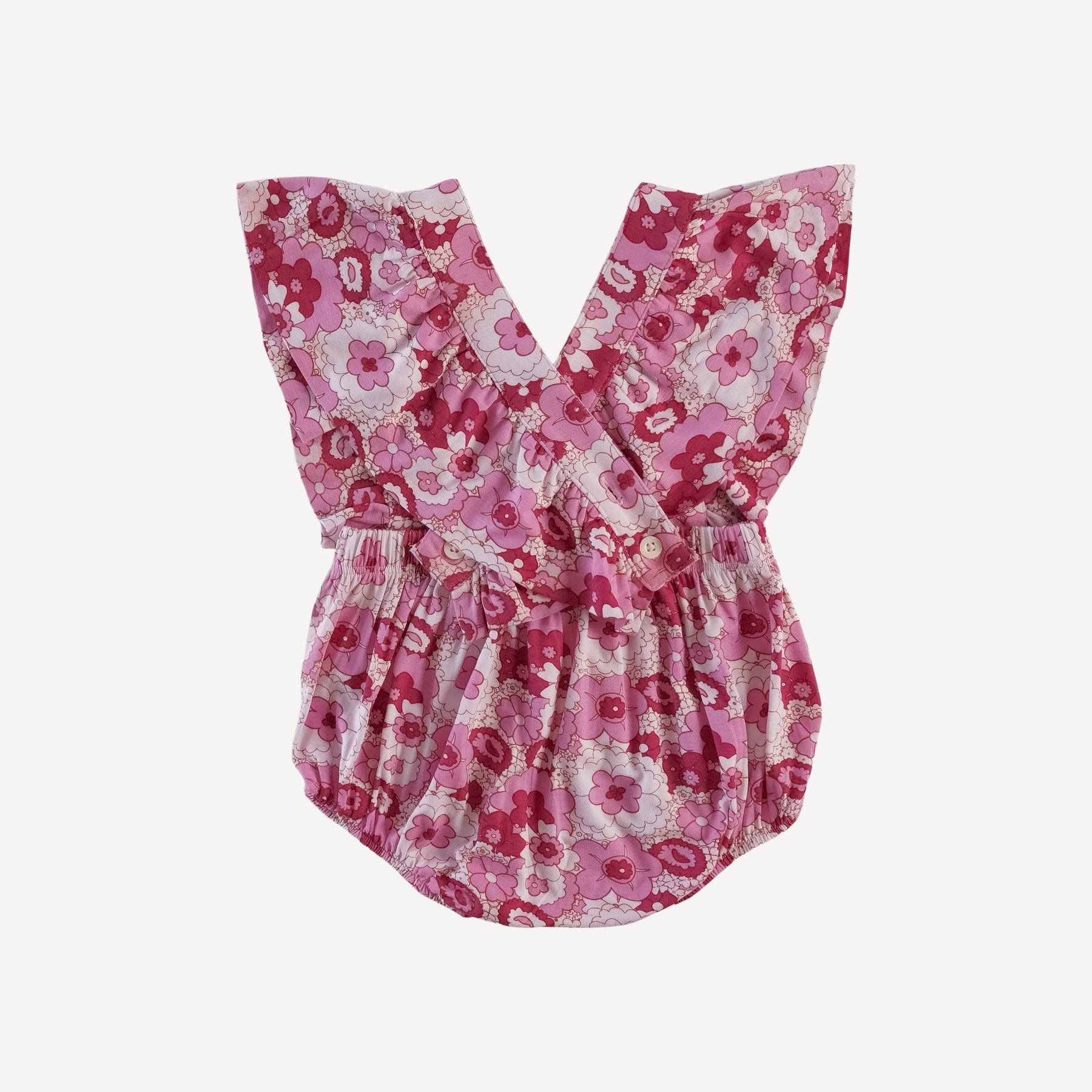 Kate sale Quinn Cactus Floral Ruffle Strap Bubble