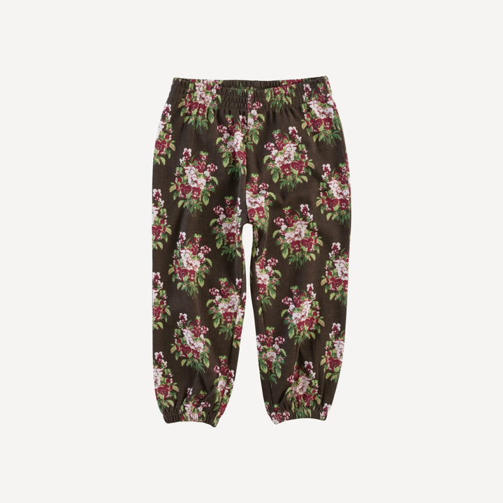 long sleeve hooded relaxed jogger set | pink pansey | organic cotton interlock