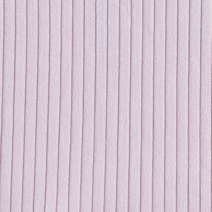short sleeve peter pan tee | pink | organic cotton wide rib