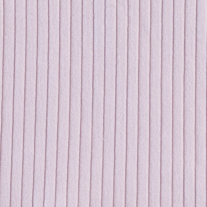 short sleeve peter pan tee | pink | organic cotton wide rib