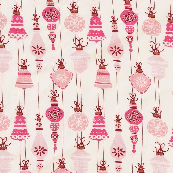 tween twirl dress | pink vintage ornaments | bamboo