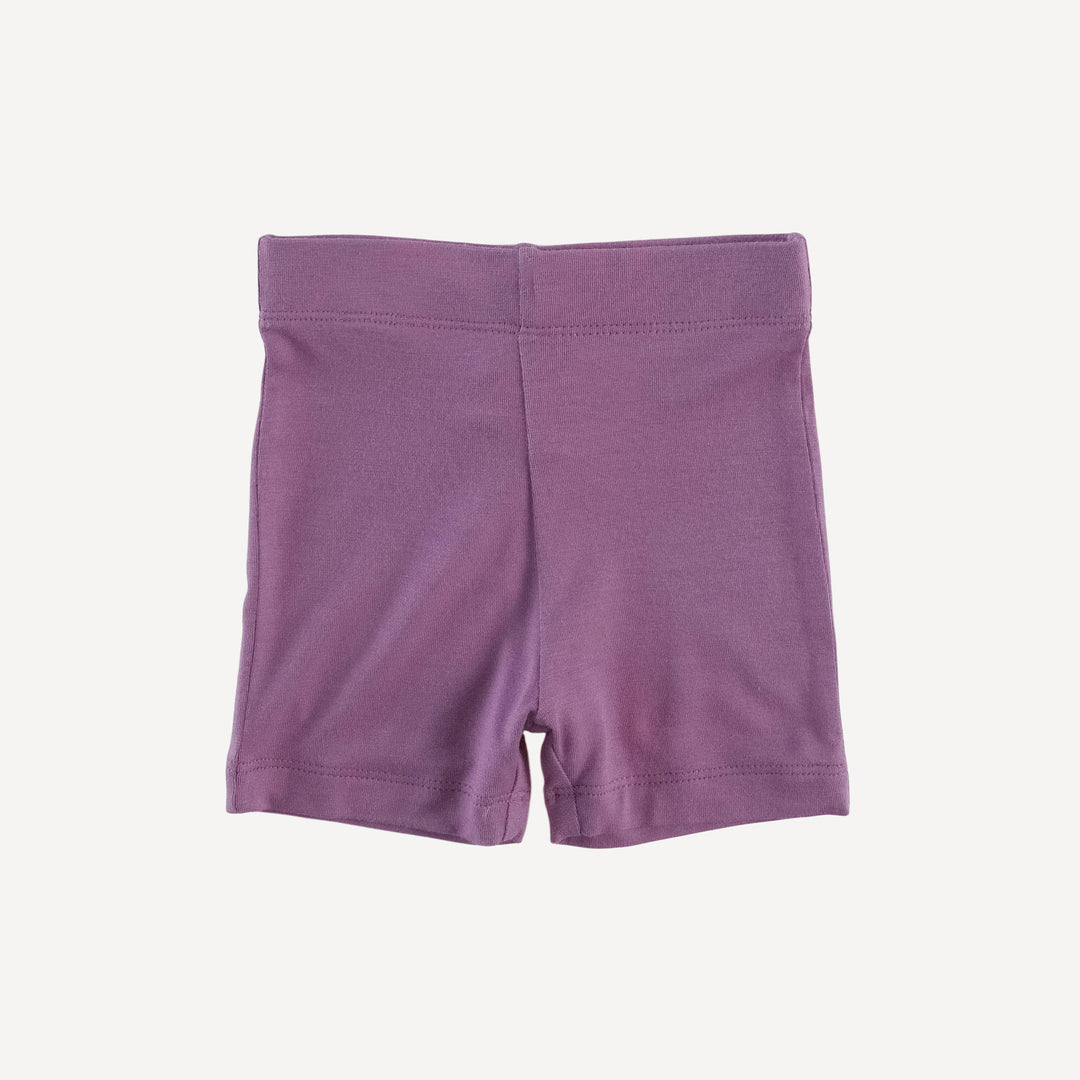 bike short | plum wine | bamboo
