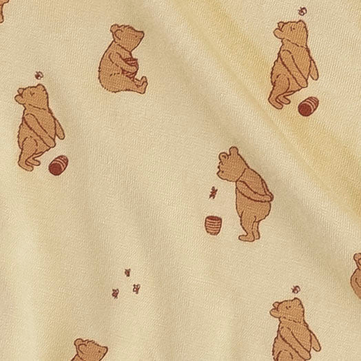 crib sheet | pooh | bamboo