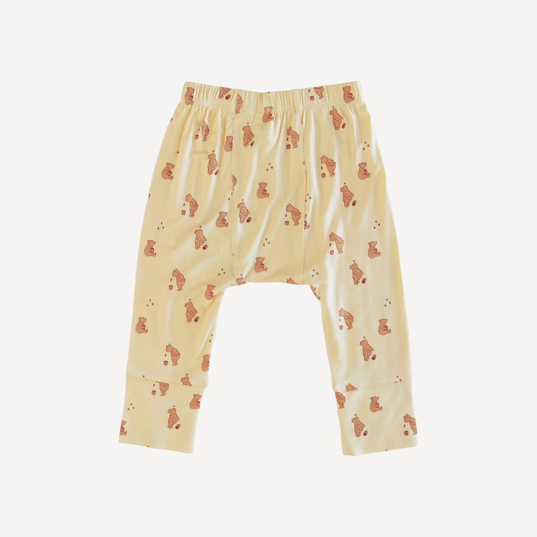 classic panda pant | pooh | bamboo