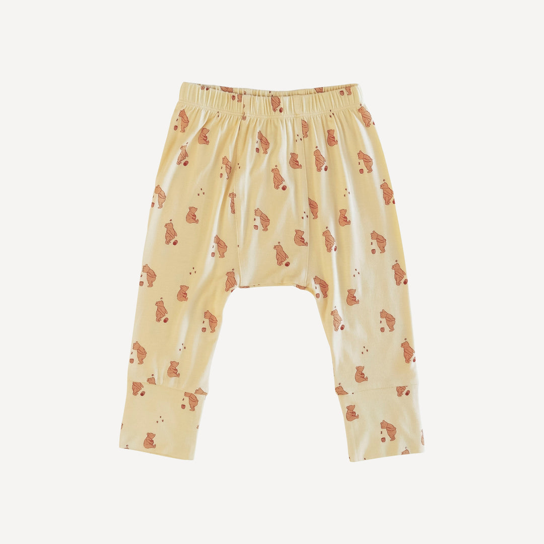 classic panda pant | pooh | bamboo