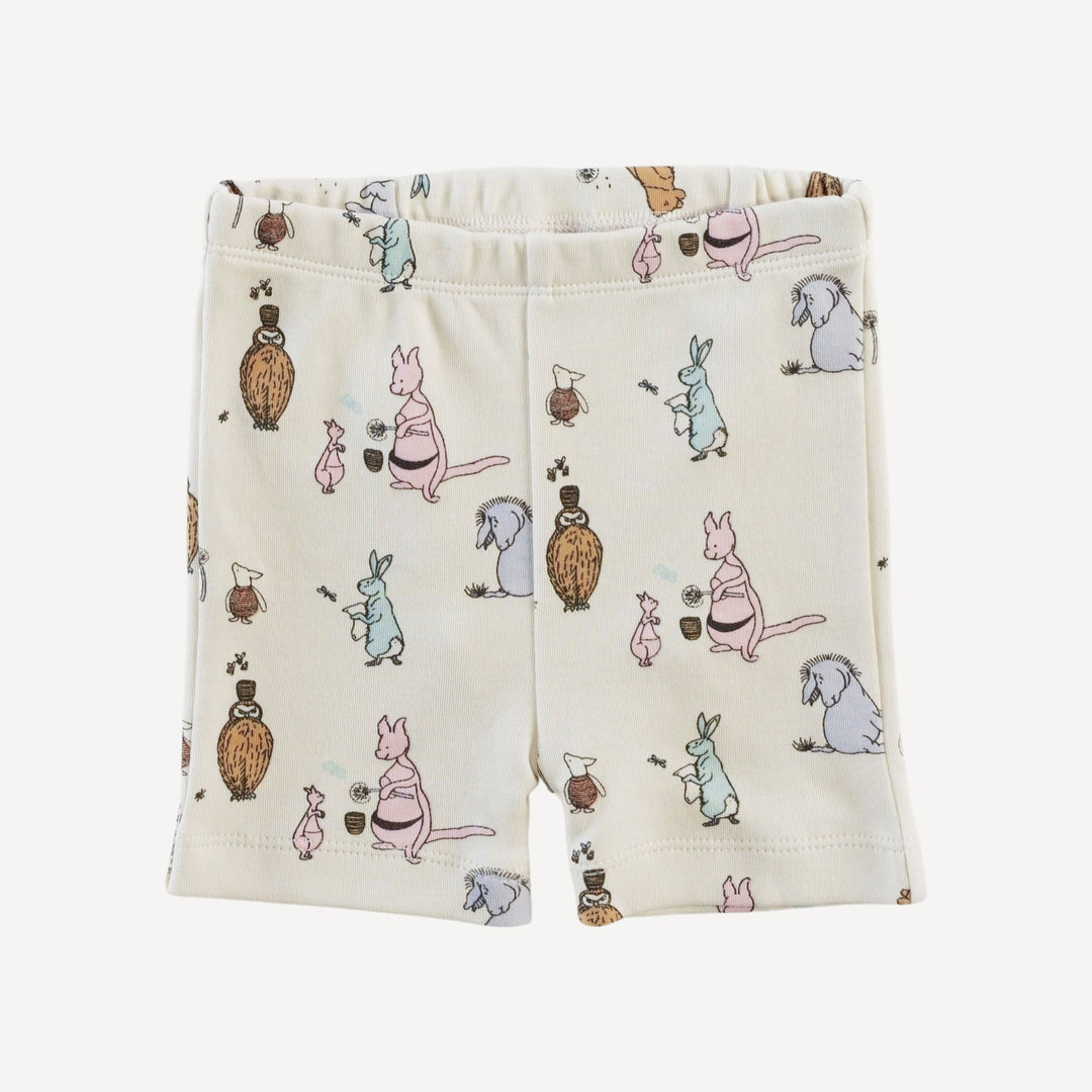 short sleeve crew neck shortie pj set | pooh & friends | organic cotton interlock