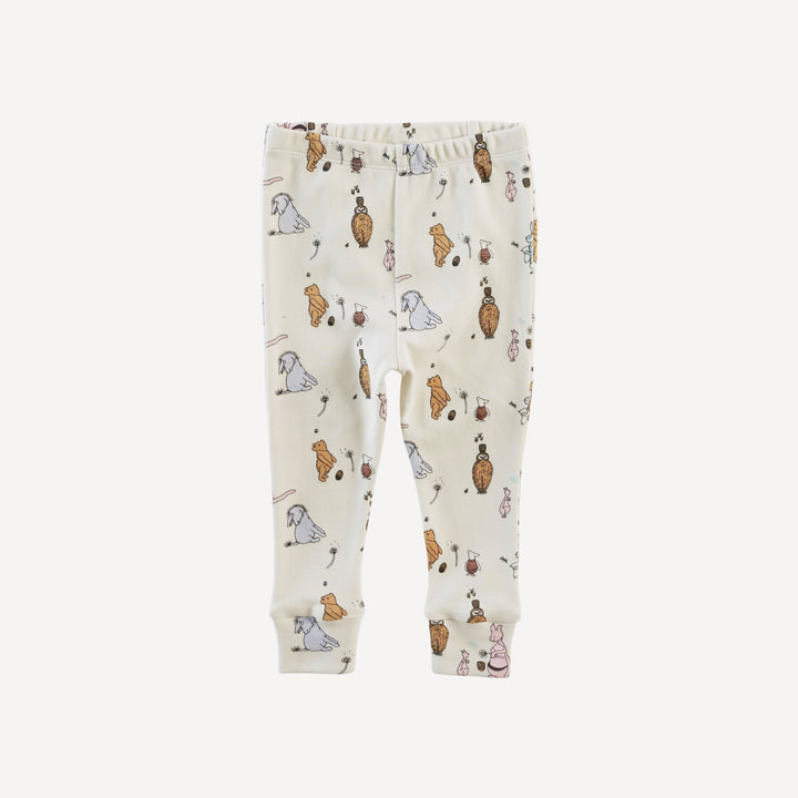 long sleeve crew neck pj set | pooh & friends | organic cotton interlock