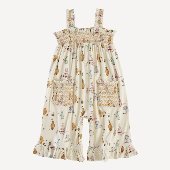 winnie gaucho jumpsuit | pooh & friends | bamboo