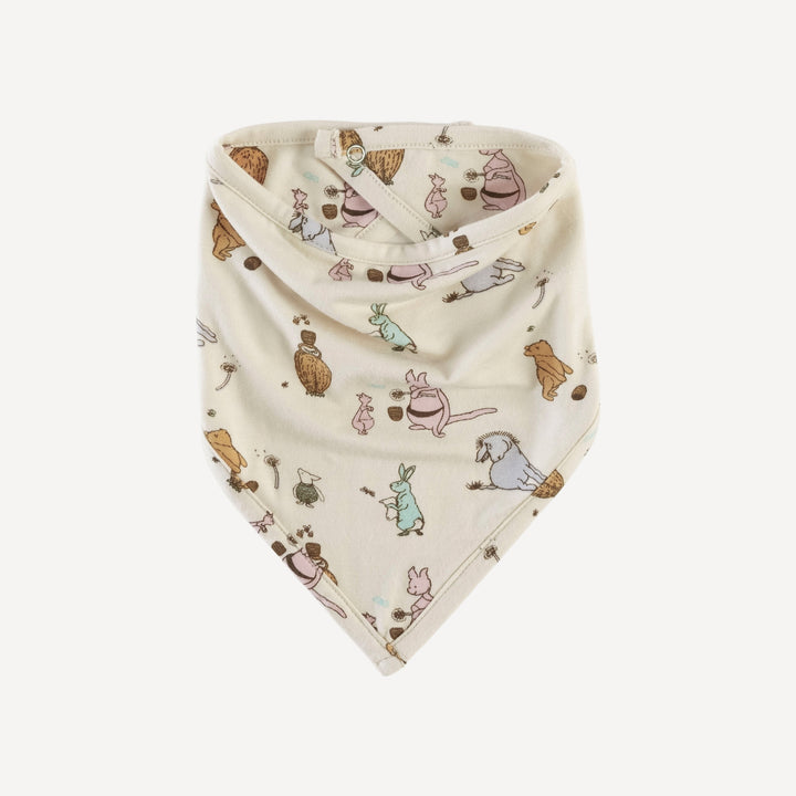 bandana bib | pooh & friends | bamboo