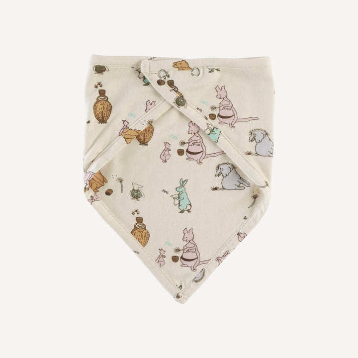 bandana bib | pooh & friends | bamboo