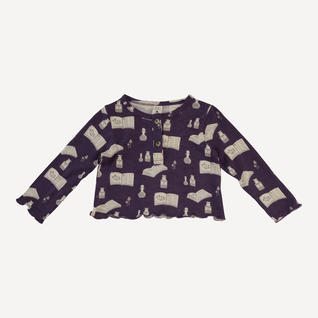 long sleeve henley jade set | potions + spells | bamboo