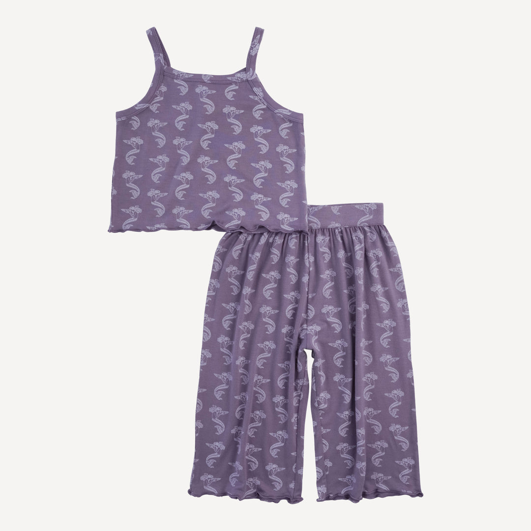 jade set | purple mermaid shell | bamboo
