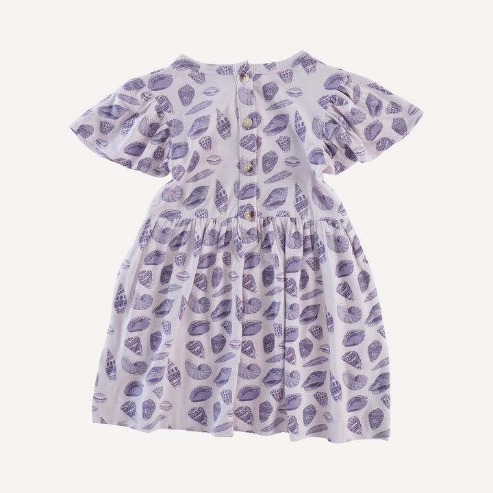 colette dress | purple shell party | bamboo