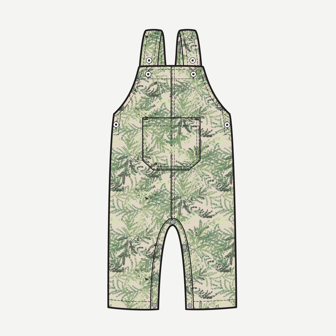 PREORDER patch pocket overall | woods fern | modal