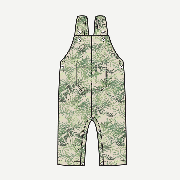 PREORDER patch pocket overall | woods fern | modal
