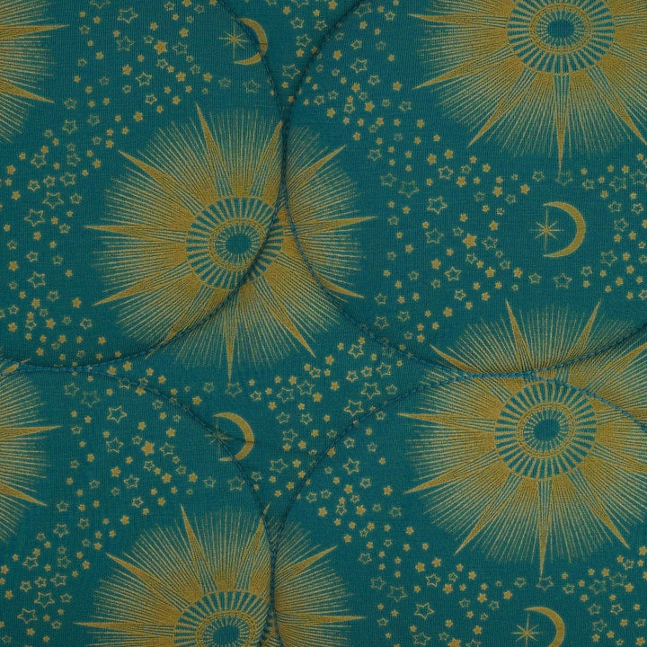 classic circle quilt | eye in the sky | bamboo