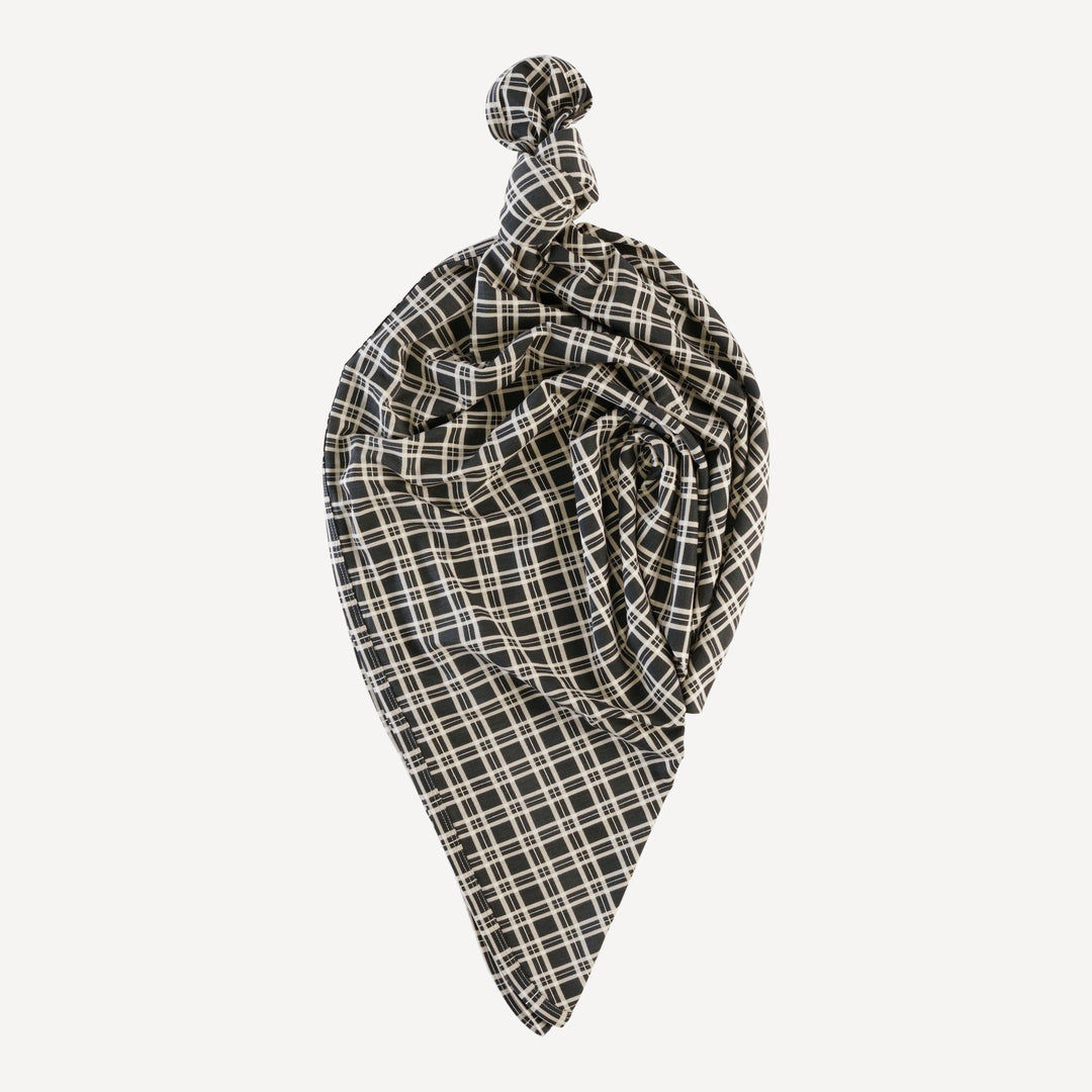 classic single layer blanket | rabbit plaid | bamboo