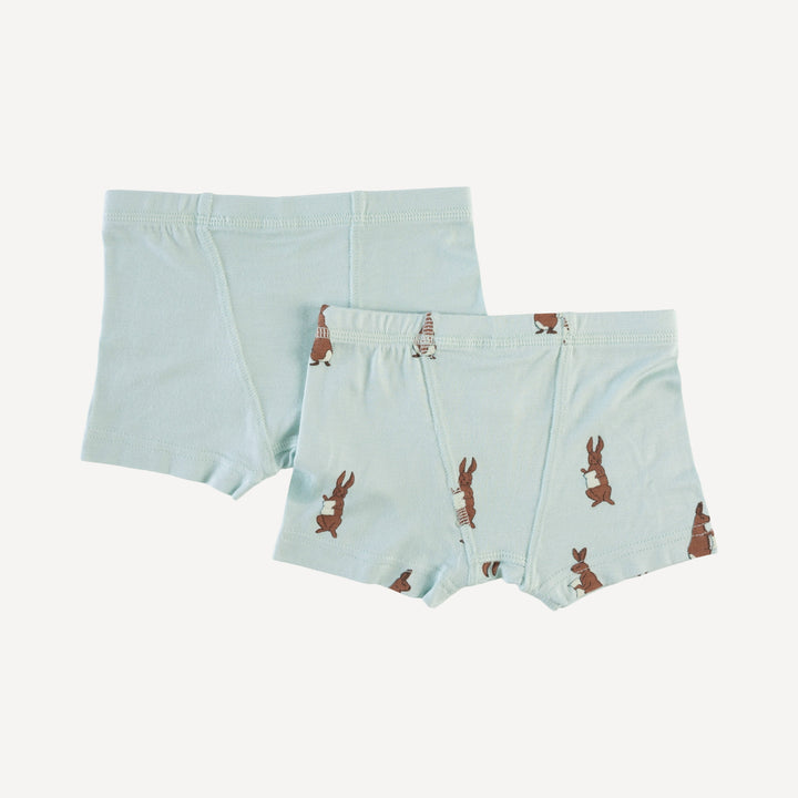 boxer set of 2 | rabbit | bamboo