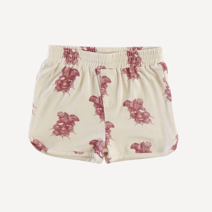retro track short | radishes | bamboo
