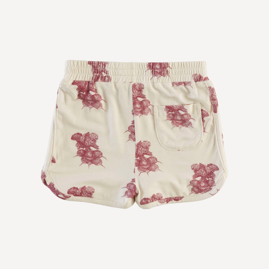 retro track short | radishes | bamboo
