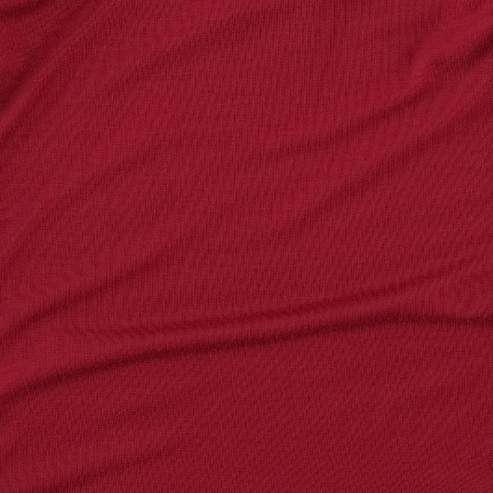 womens boat neck tee | red dahlia | bamboo