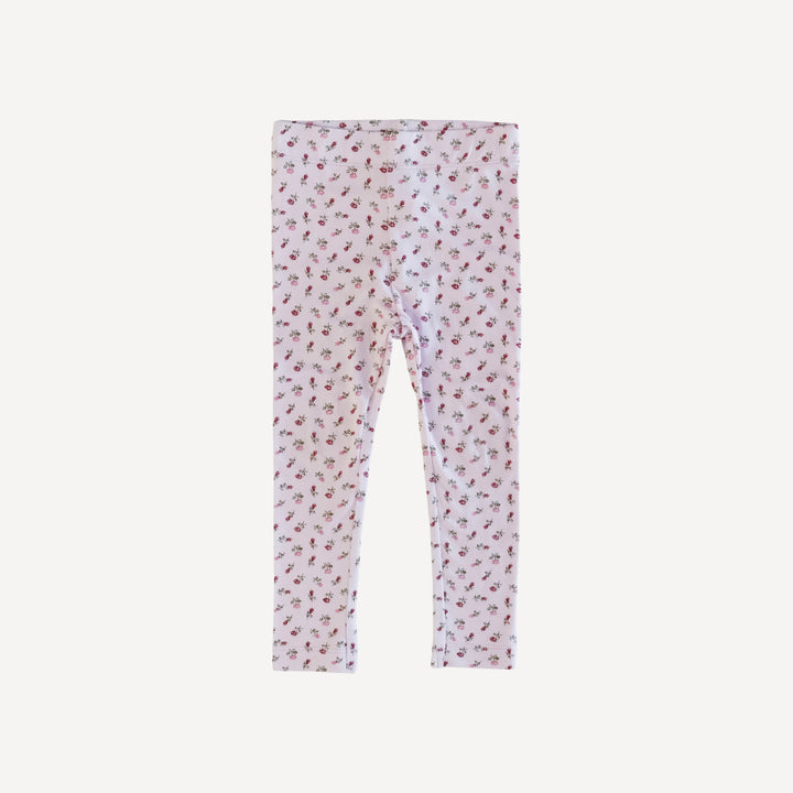 classic skinny legging | rose bud | bamboo