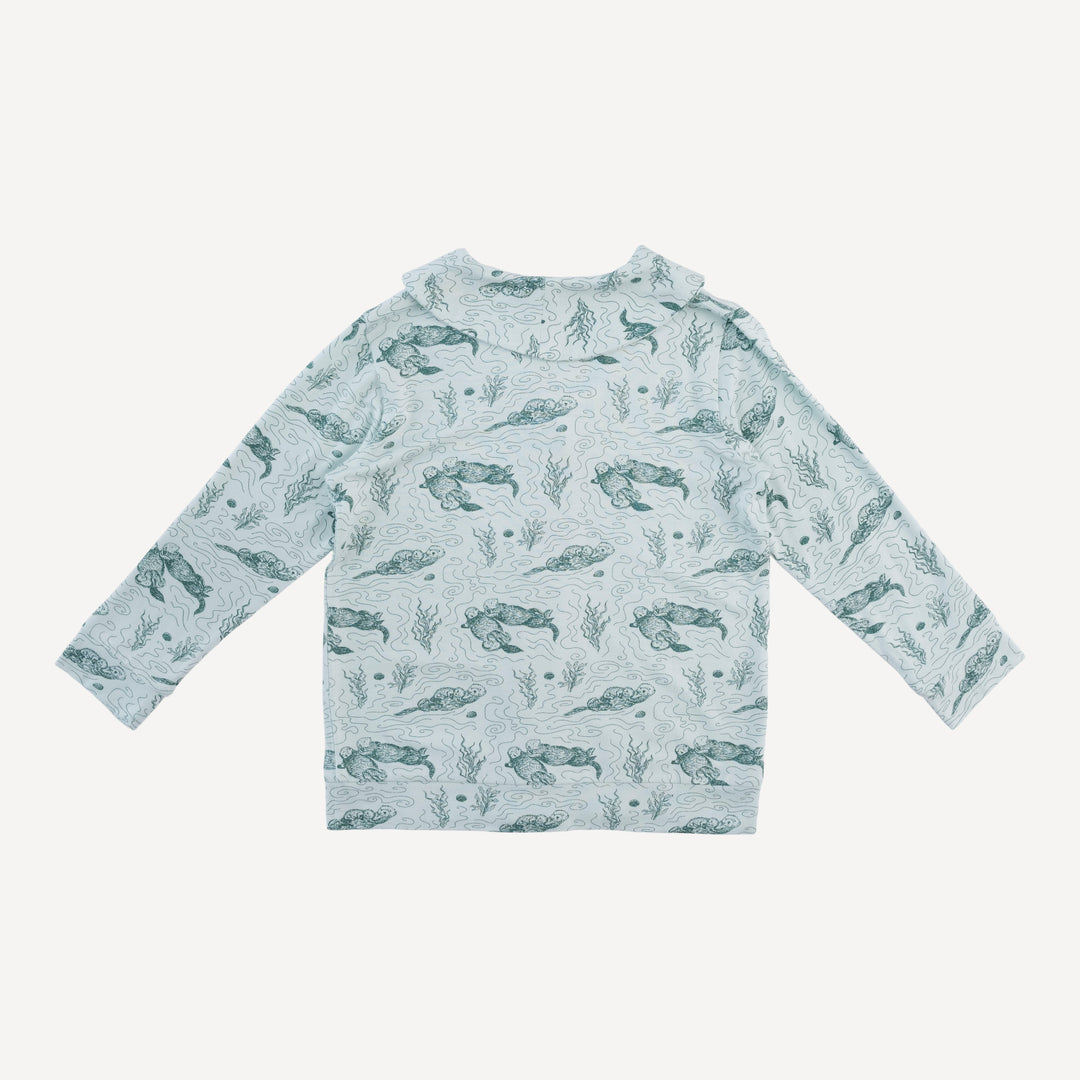 shawl collar cardigan | sagebrush otters | bamboo