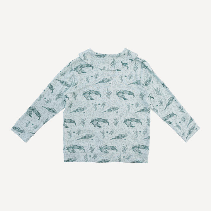 shawl collar cardigan | sagebrush otters | bamboo