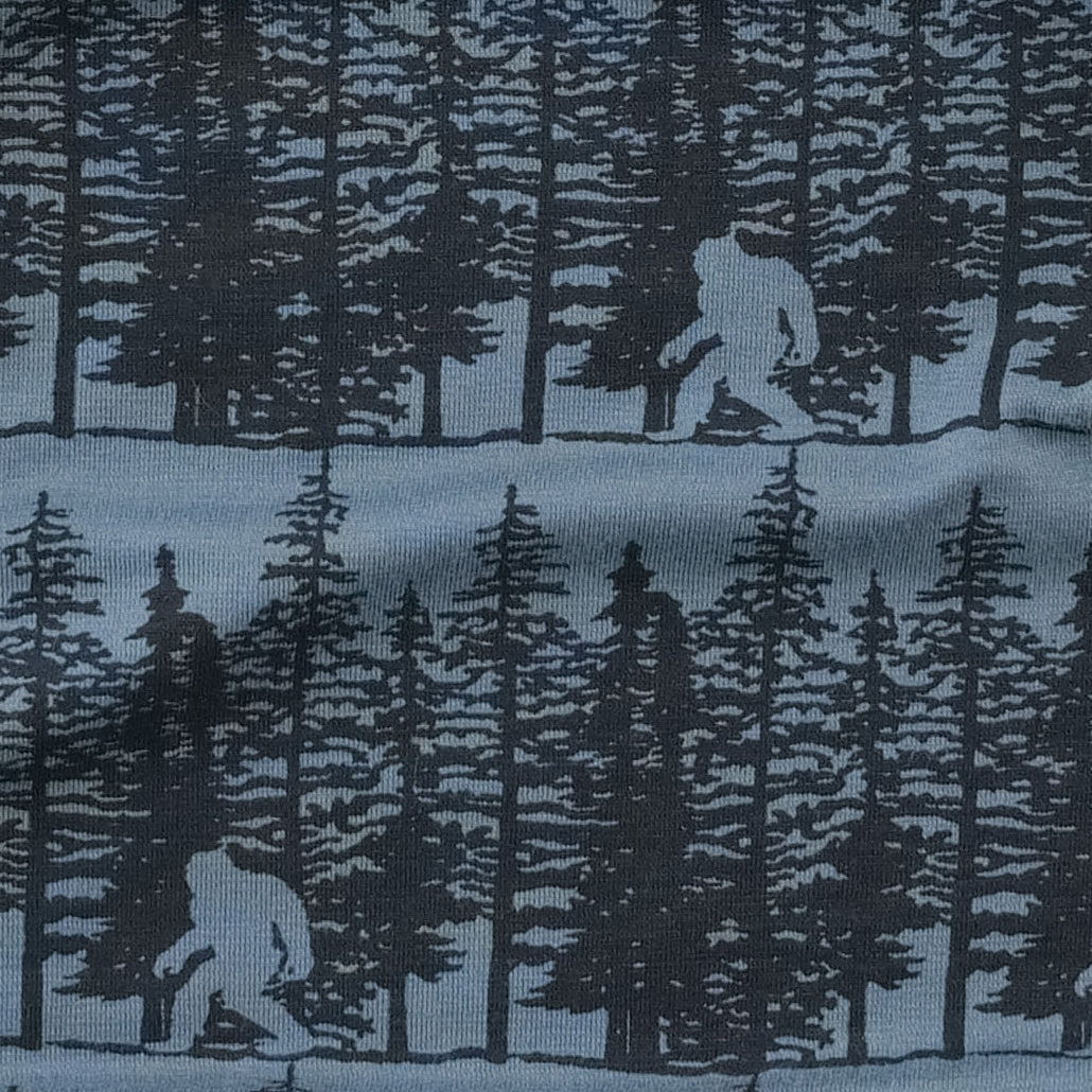 short sleeve ringer tee | sasquatch | bamboo