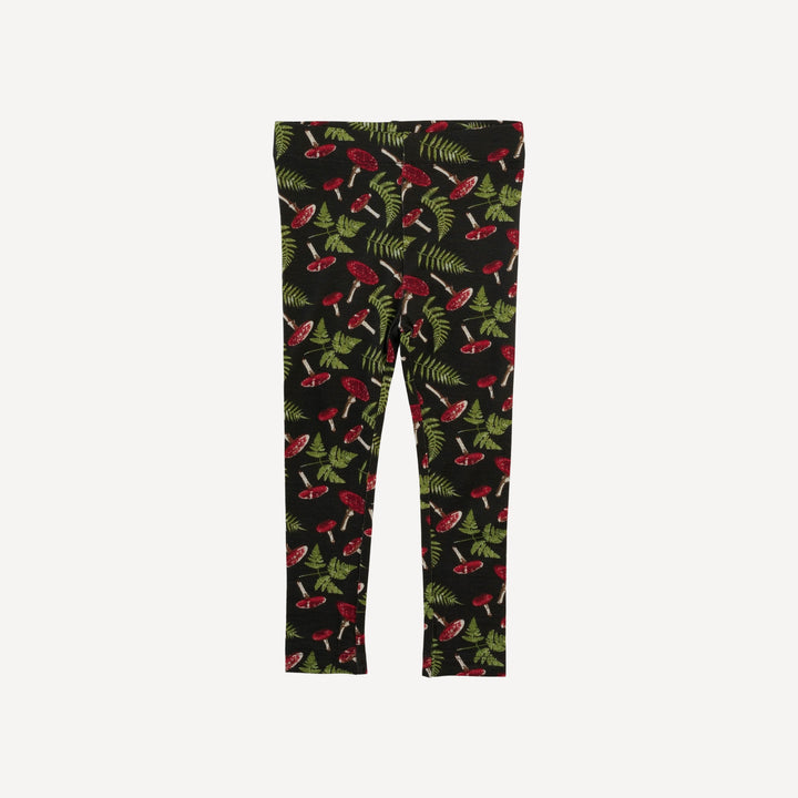 classic skinny legging | scarlet mushroom fern | bamboo
