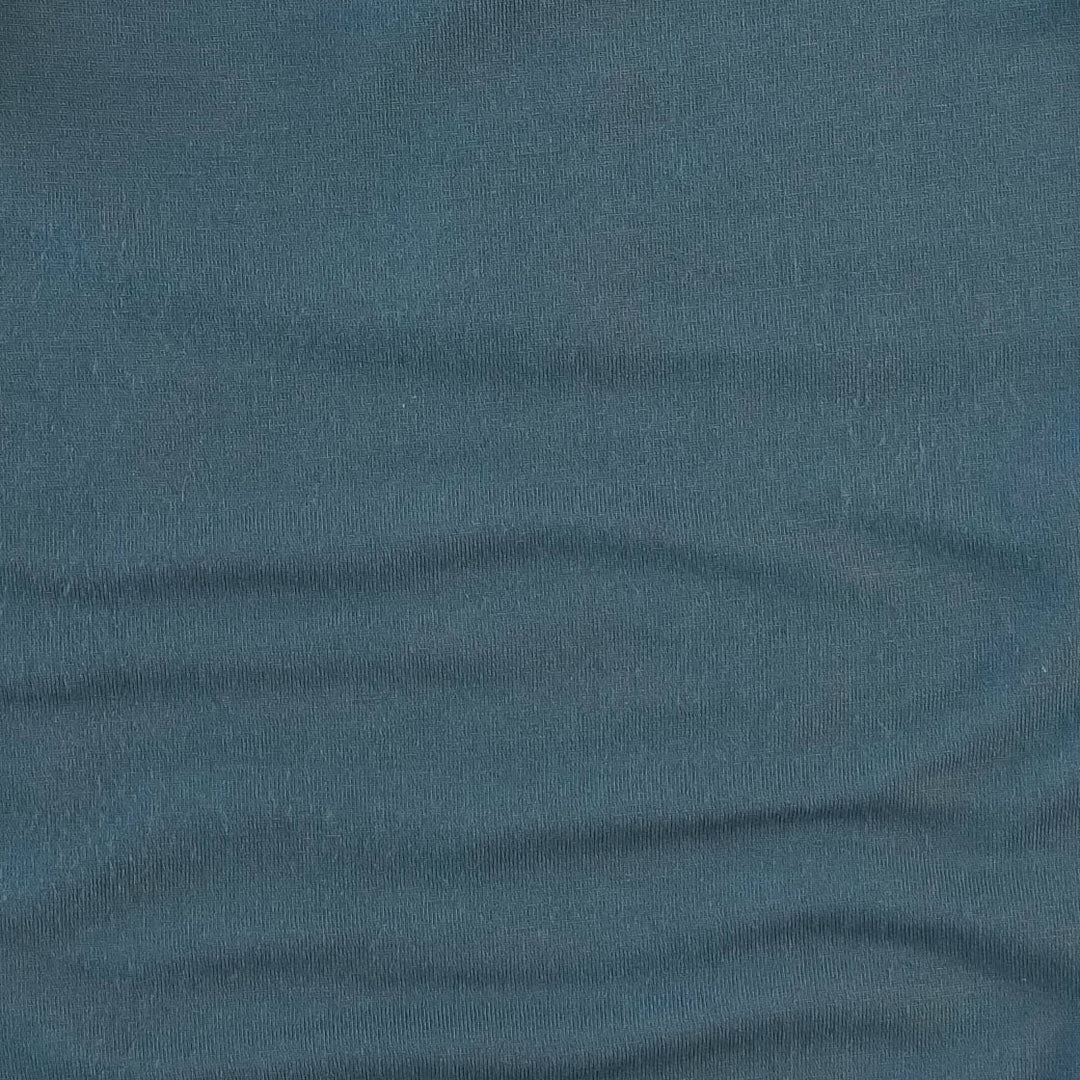 long sleeve convertible zippy pj | slate blue | modal