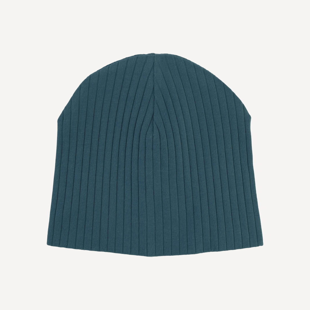 slouchy beanie | tapestry | organic cotton wide rib