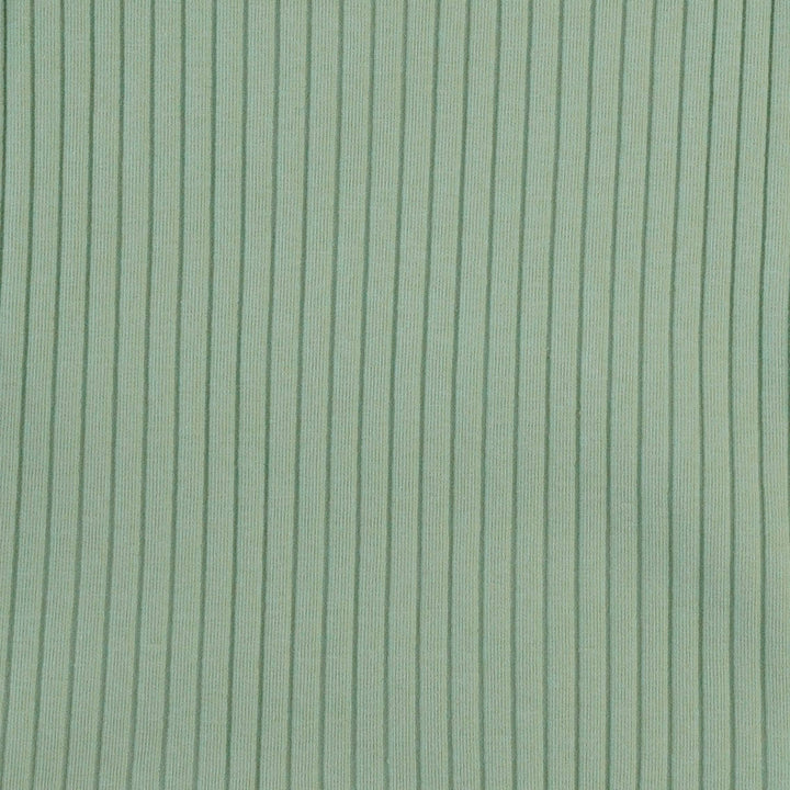 bear hat | smoke green | organic cotton wide rib