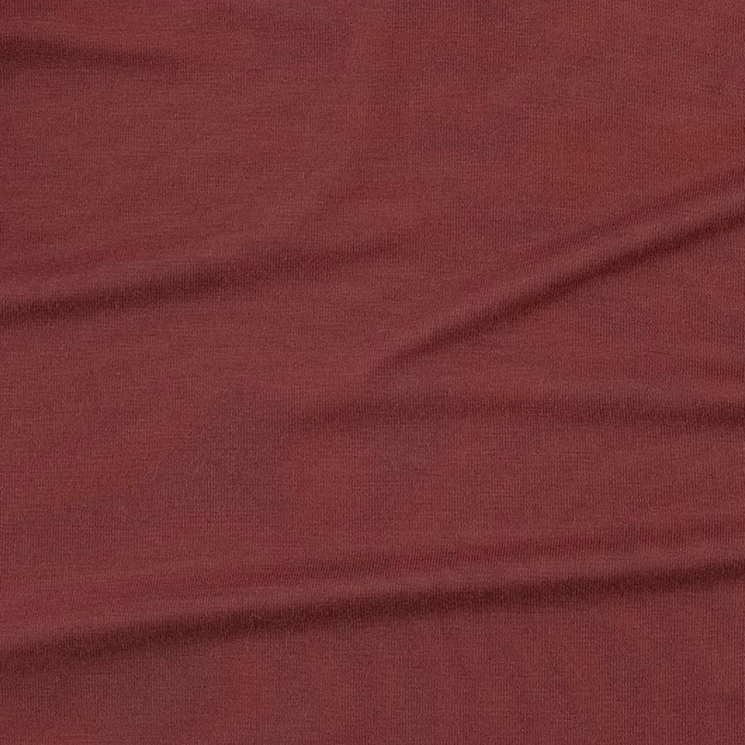long sleeve lap neck footie | spiced chocolate | bamboo