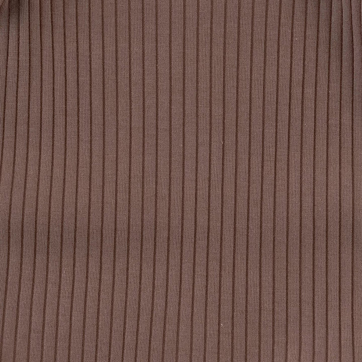 tie booties | spiced chocolate | organic cotton wide rib