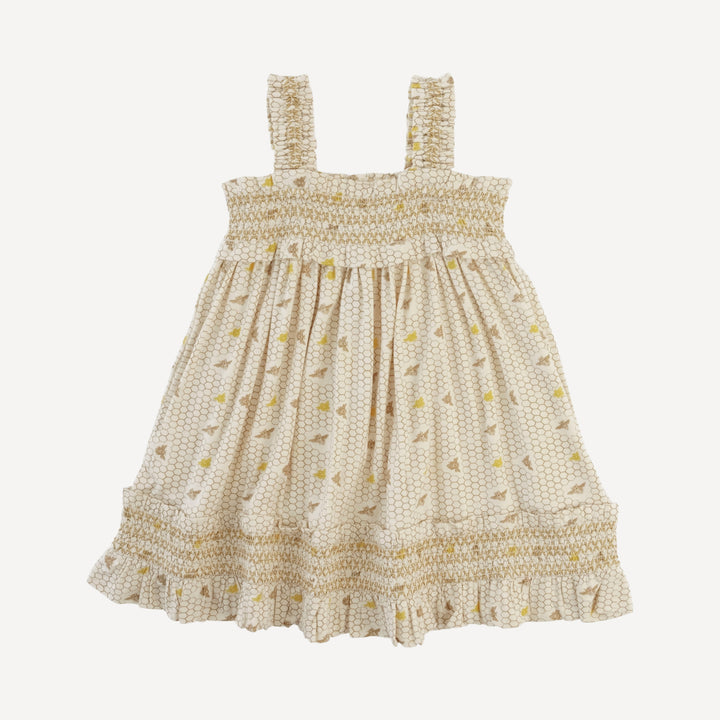 winnie babydoll dress | spring honeycomb | modal