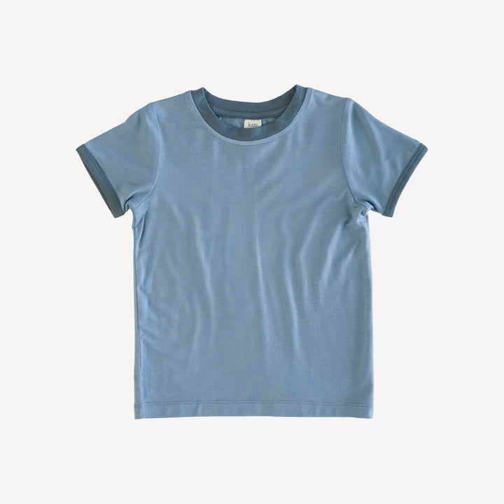 short sleeve ringer tee | spring lake | lenzing modal