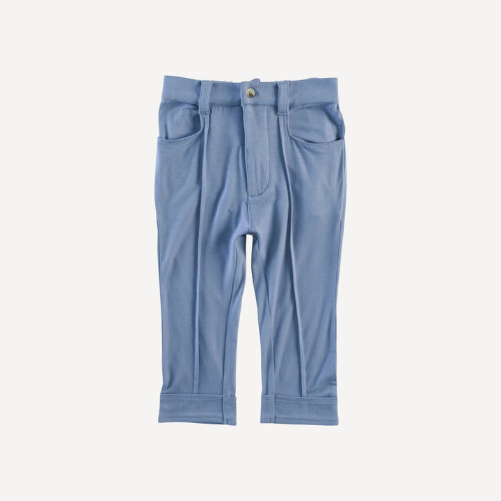 pintuck pant | stone wash | bamboo