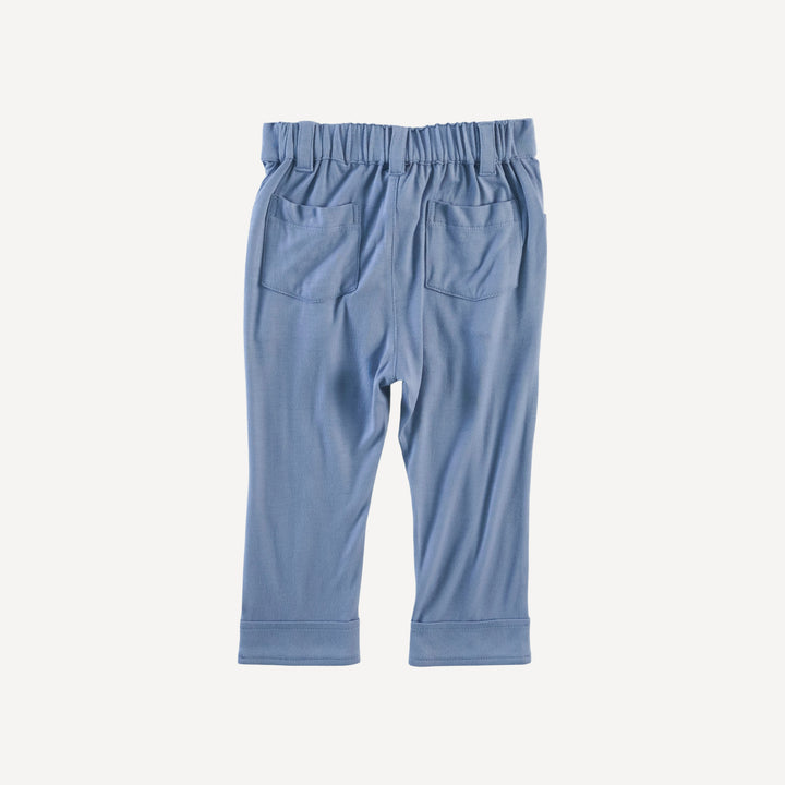 pintuck pant | stone wash | bamboo