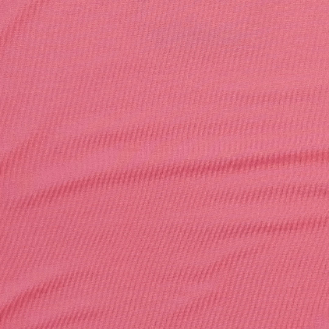 long sleeve two way zipper footie | strawberry pink | bamboo